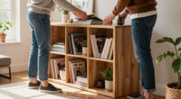 I Created A Pretty IKEA BILLY Hack That Seriously Cuts Clutter