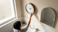 I Moved A Clock To My Bathroom, And It Changed My Morning Routine Forever