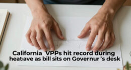 California VPPs Hit Record During Heatwave As Bill Sits On Governor’s Desk