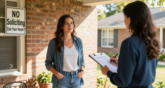 Can Solicitors Ignore A “No Soliciting” Sign On Your Home?