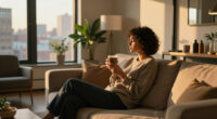 Podcaster Amanda Hirsch’s NYC Apartment Feels Like A Quiet, Hotel-Like Escape From The City