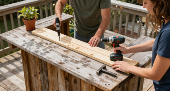 This DIY Couple Built The Coolest Backyard Bar For Almost Nothing — Here’s How