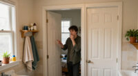 Two Doors Made This Bathroom Feel Awkward — So One Of Them Had To Go