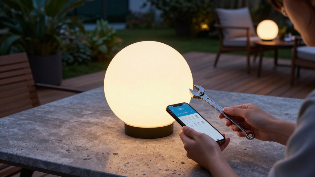 Upgrade Your Patio With These Oversized Smart Sphere Lights