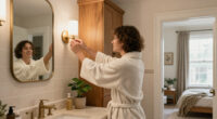 A Builder-Grade Bathroom Felt "Generic" Until An Elevated And Calming Redo