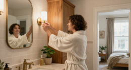 A Builder-Grade Bathroom Felt "Generic" Until An Elevated And Calming Redo