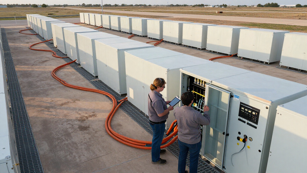 Inside The Six-week Commissioning Of A 160 MW Texas Battery