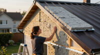 Rockwool Exterior Insulation With Metal Roof
