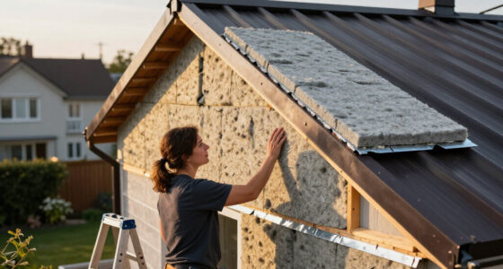 Rockwool Exterior Insulation With Metal Roof