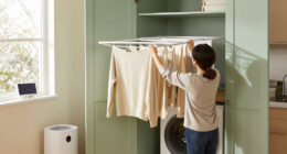 This Laundry Cupboard Hack Is The Smartest Way To Dry Your Clothes This Winter