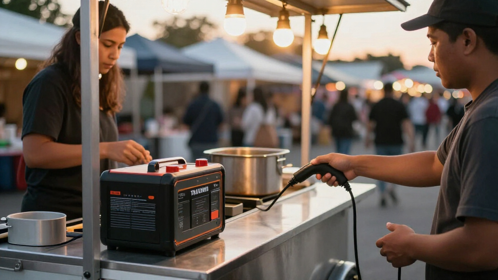 This Startup Helps Food Carts Switch Loud, Dirty Generators For Batteries